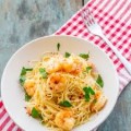 Lunch Shrimp with Angel Hair Pasta